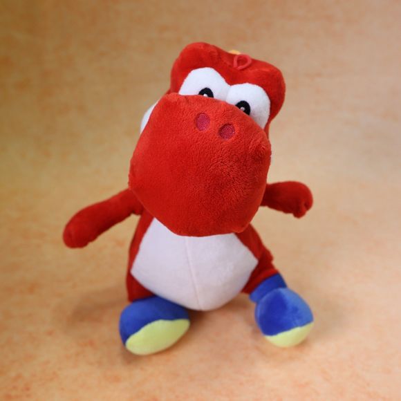 Nintendo Super Mario Red Yoshi 14" Stuffed Toy Plush Size Medium - Picture 8 of 11